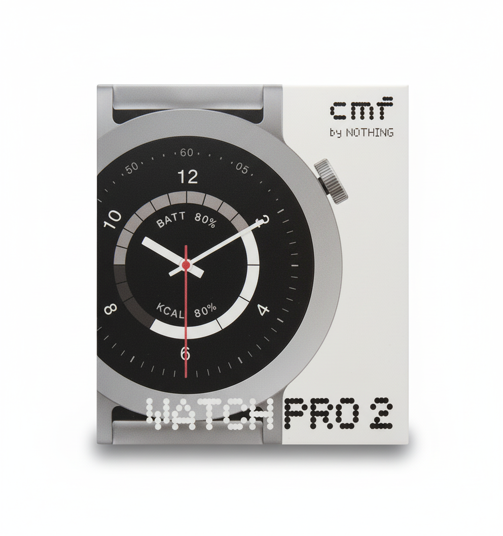 CMF Nothing Pro 2 Smartwatch multifunzione vista frontale