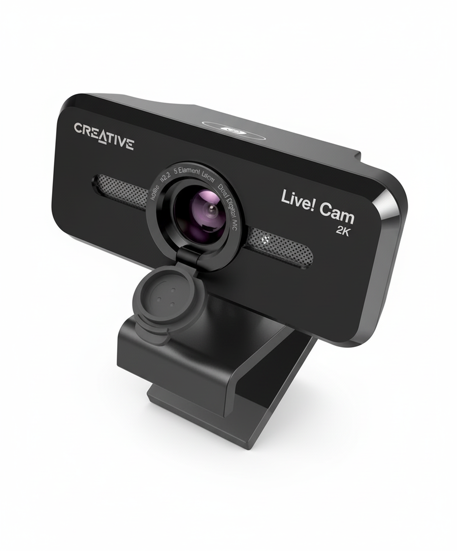 Creative Live Cam dettaglio microfono integrato