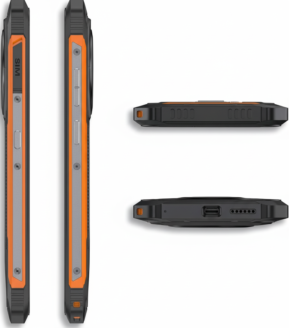 Cubot KingKong ES Smartphone Robusto HD+ vista frontale