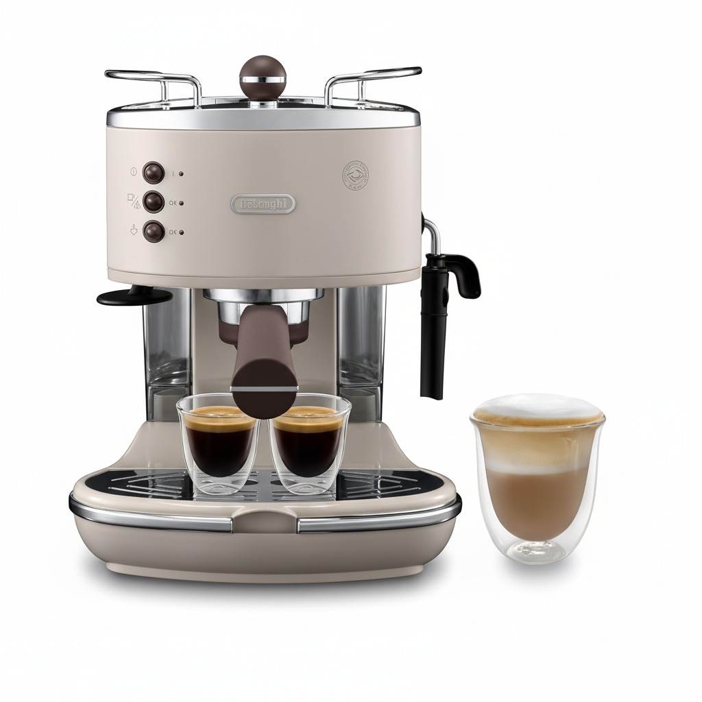 De'Longhi ECOV 311.BG design vintage vista frontale