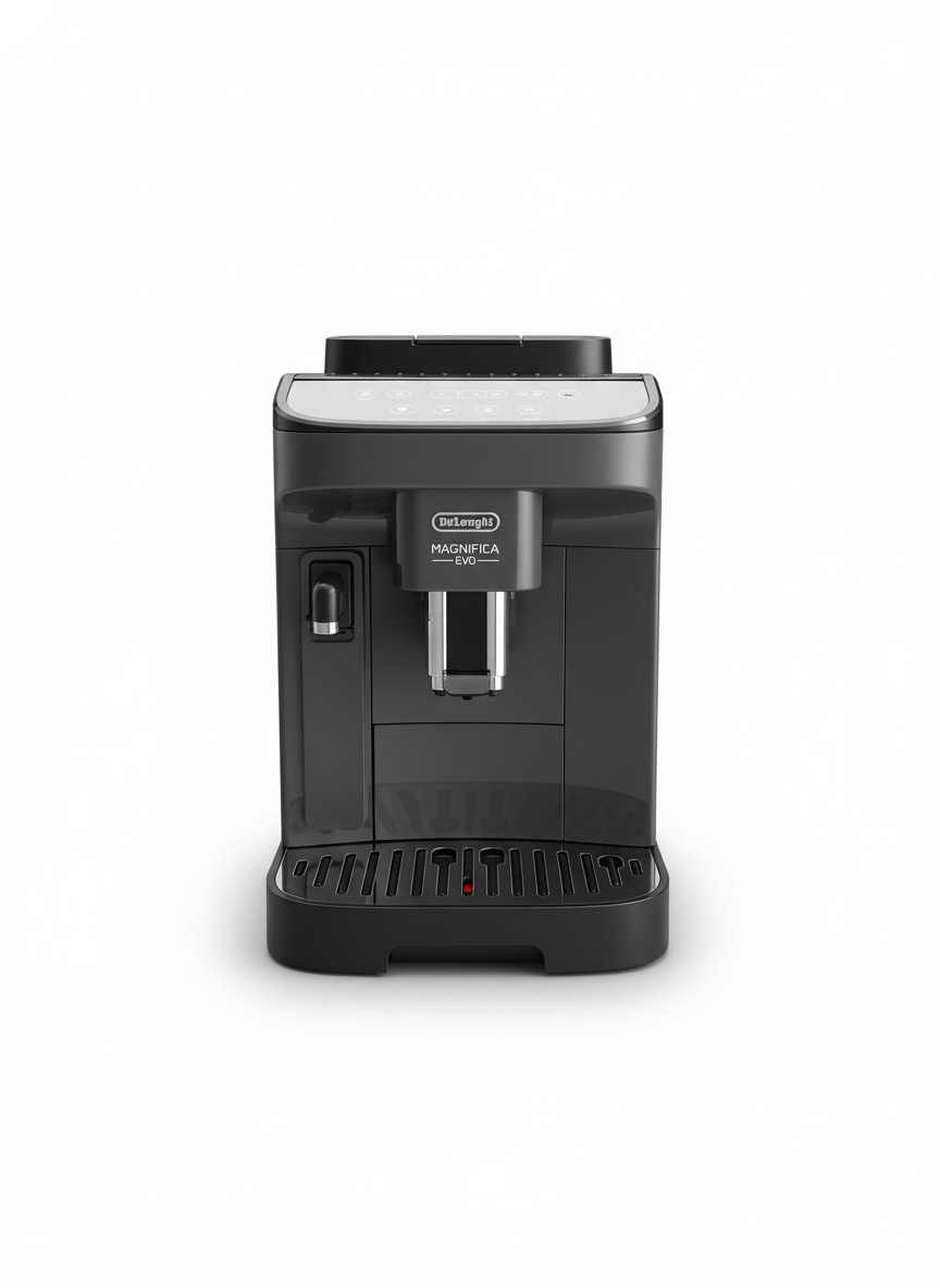 De'Longhi Magnifica Evo macchina caffè automatica vista frontale