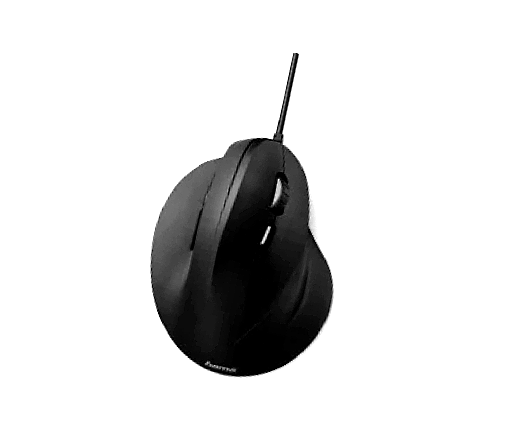 Mouse Ergonomico Hama EMC-500 USB 1800 DPI Nero