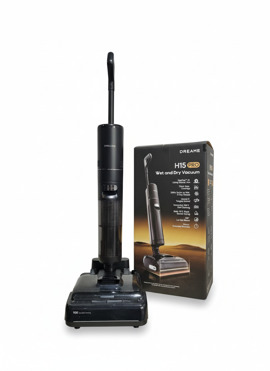 Aspirapolvere lavapavimenti Dreame H15 Pro dettagli funzione autopulizia