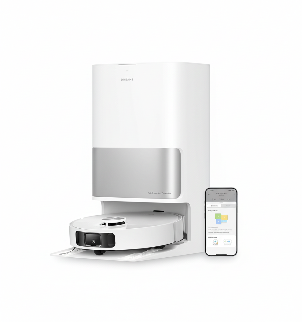Robot pulizia automatico DREAME vista frontale