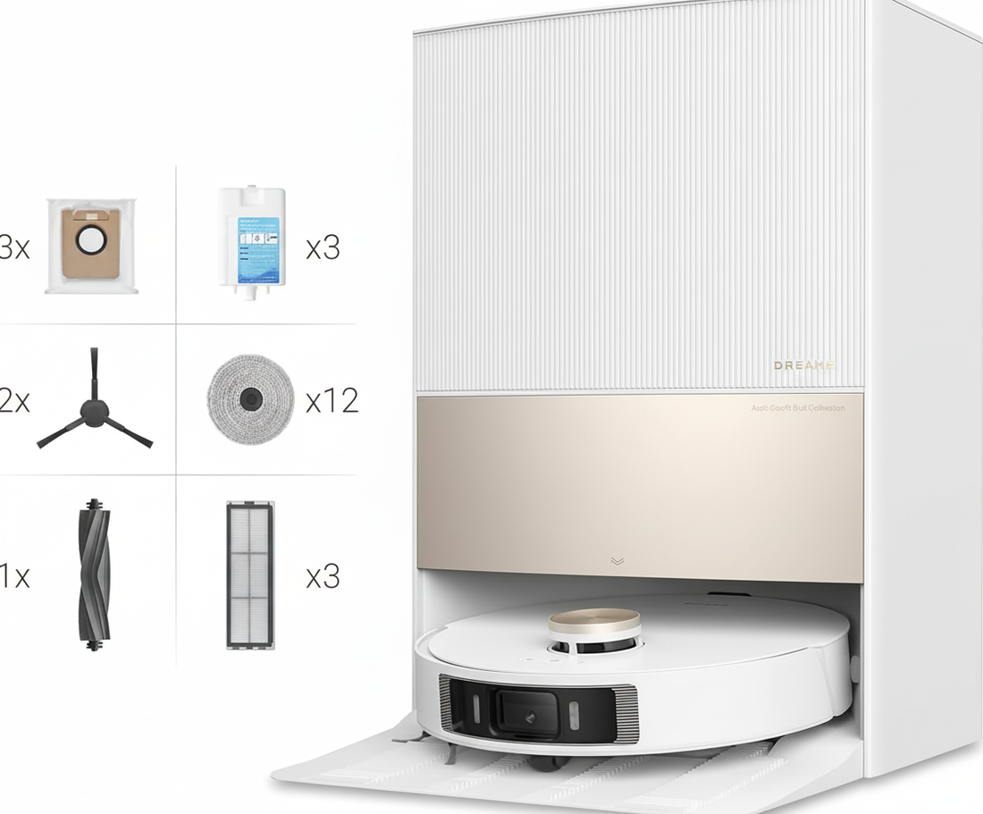 Dreame L20 Ultra Robot Aspirapolvere e Lavapavimenti vista frontale