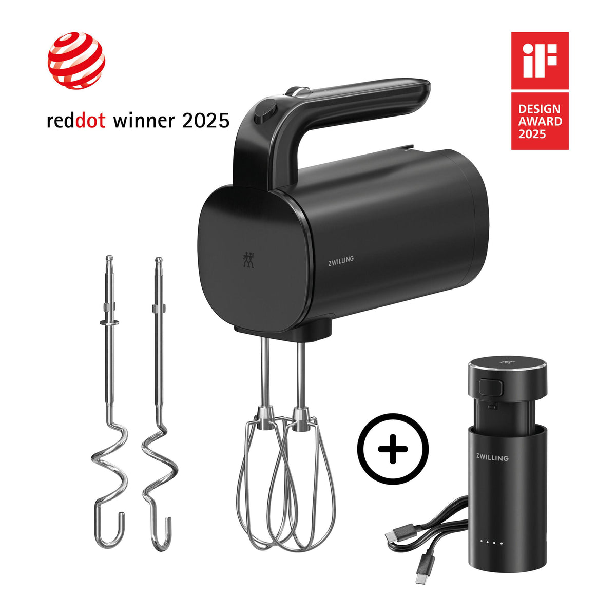 Mixer Elettrico Senza Fili ZWILLING XTEND – Set Completo con Batteria nuovo
