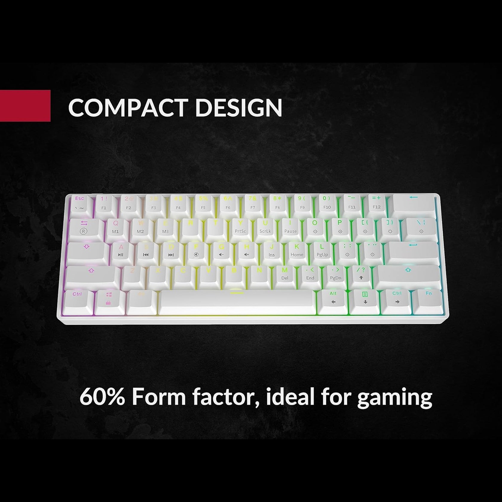 HK GAMING GK61 Tastiera meccanica da gioco