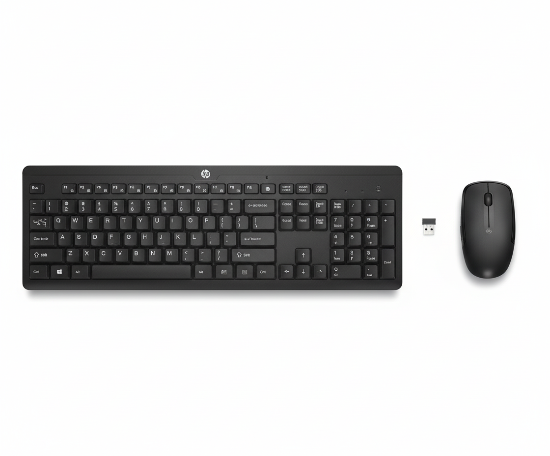 HP 230 Kit Tastiera Mouse Wireless vista completa