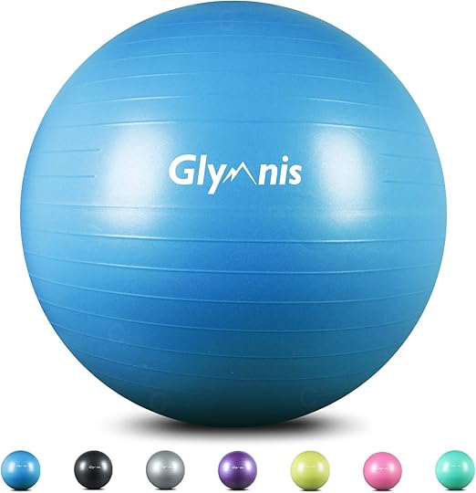 Palla Fitness Antiscoppio 65cm Glymnis per yoga e pilates