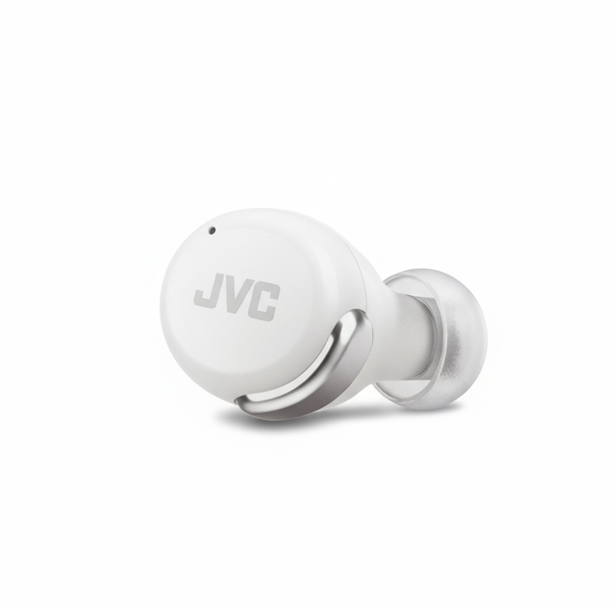 JVC HA-Z330T-W Auricolari True Wireless ANC vista frontale