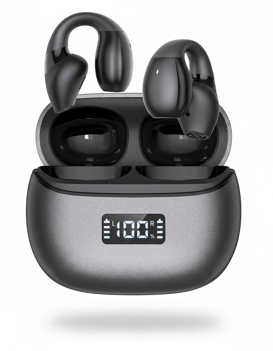 Auricolari Bluetooth Sport Relxhome Open-Ear con Microfono vista frontale