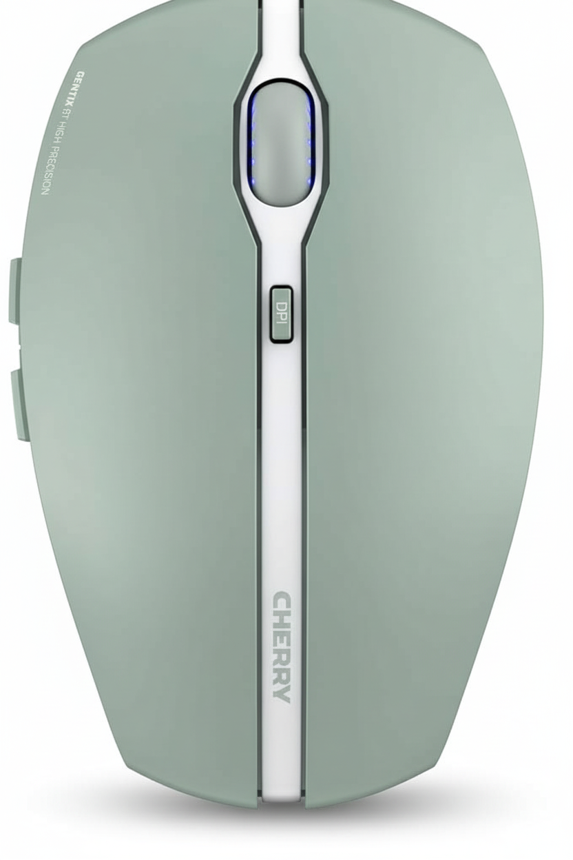 Mouse Bluetooth Wireless Multi-Device Verde Agave vista frontale