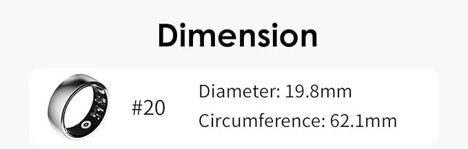 Smart Ring fitness con tracking sonno e attività
