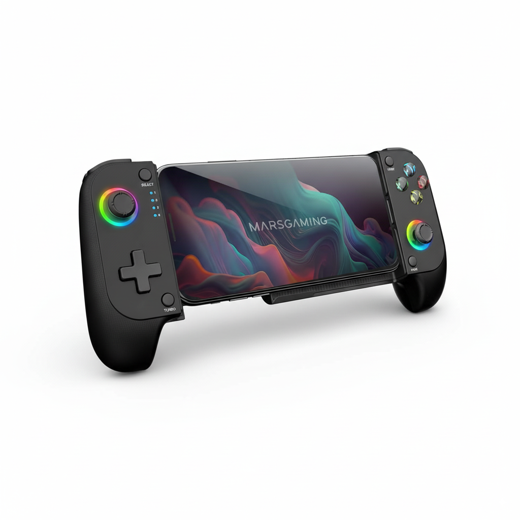 MARSGAMING MGPX Controller Gamepad Bluetooth RGB per gaming versatile