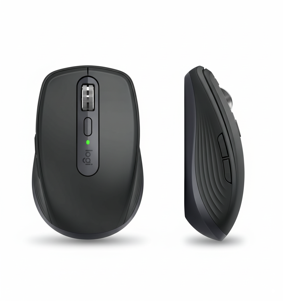 Logitech MX Anywhere 3S Mouse Wireless Professionale Grigio Grafite