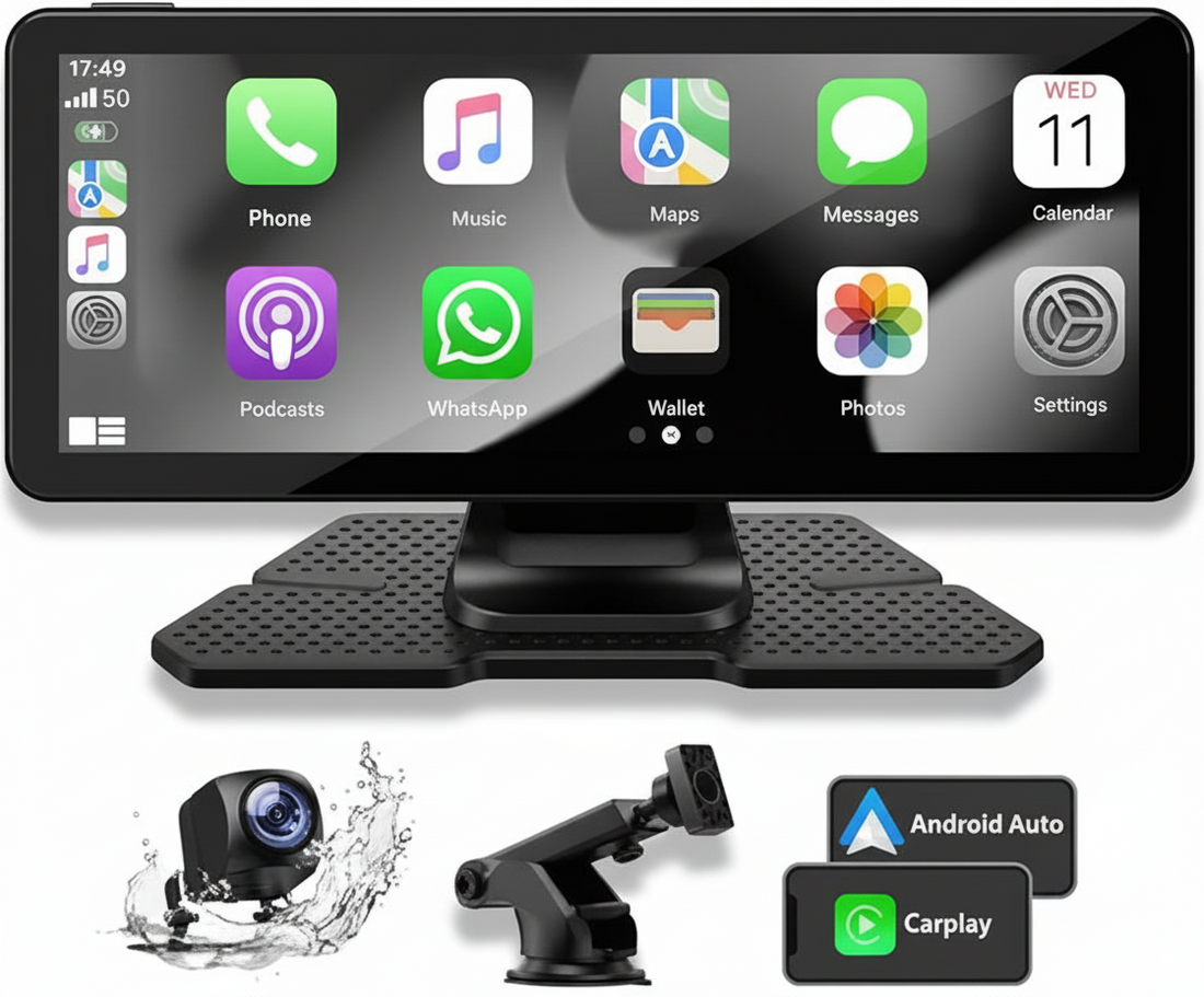 LAMTTO Autoradio CarPlay Wireless display touch 6.86