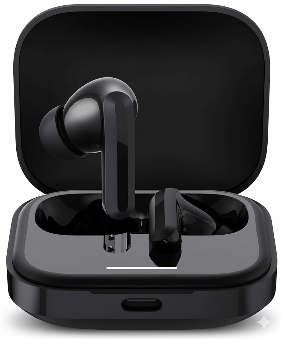 Xiaomi Redmi Buds 5 auricolari bluetooth nero con ANC