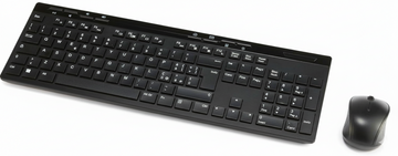 Set Tastiera Mouse Wireless Amazon Basics vista frontale
