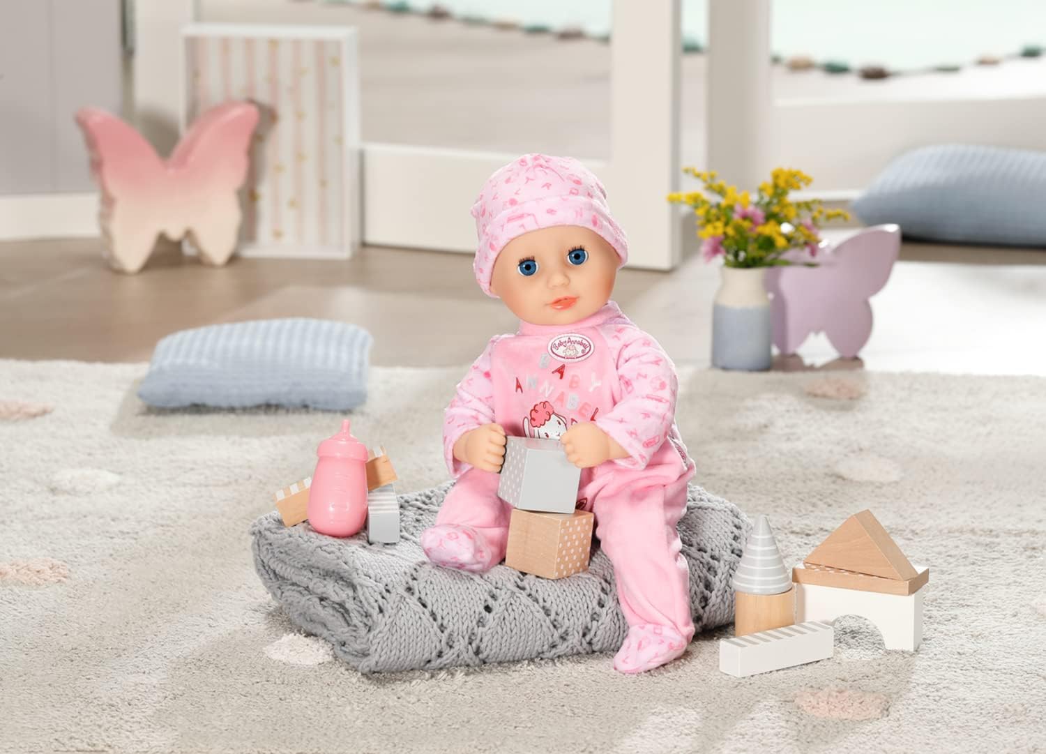 Bambola morbida Baby Annabell con accessori e vestiti inclusi