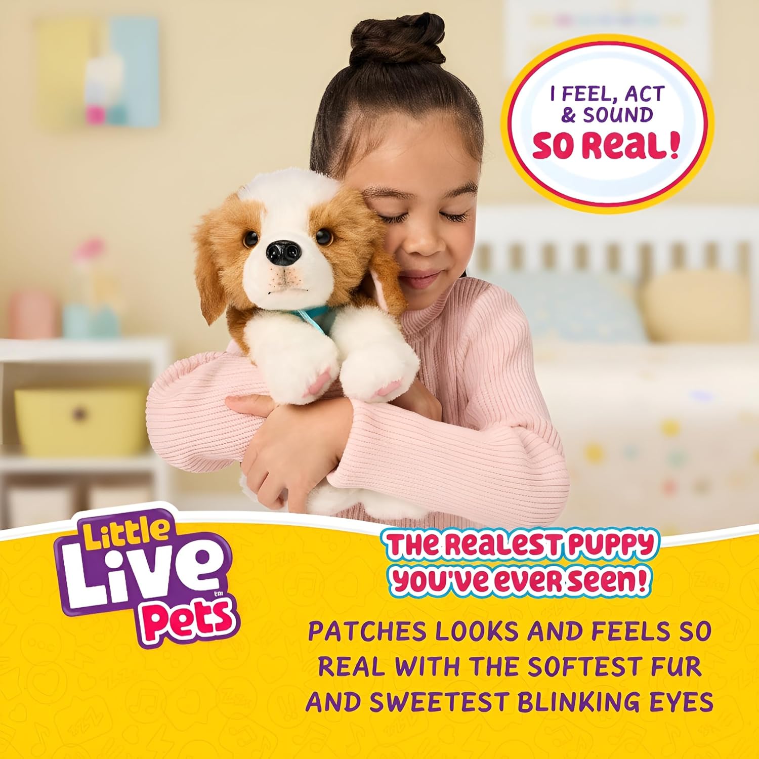 Little Live Pets My Really Real Puppy cucciolo interattivo multicolore per bambini