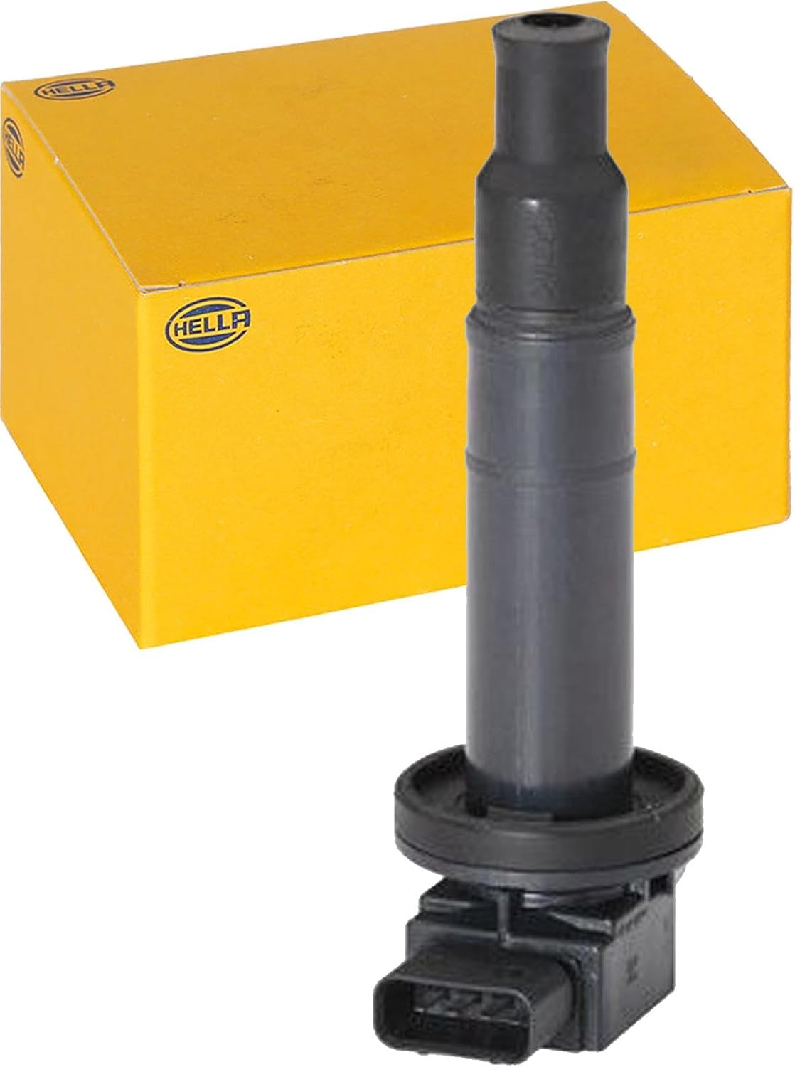 HELLA Bobina di Accensione 12V 4 Poli per Auto - Ricambio Originale 5DA 193 175-931