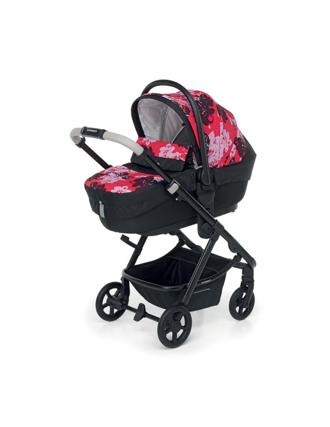 Trio passeggino Foppapedretti Eureka Classic Next colorazione Passion Rose