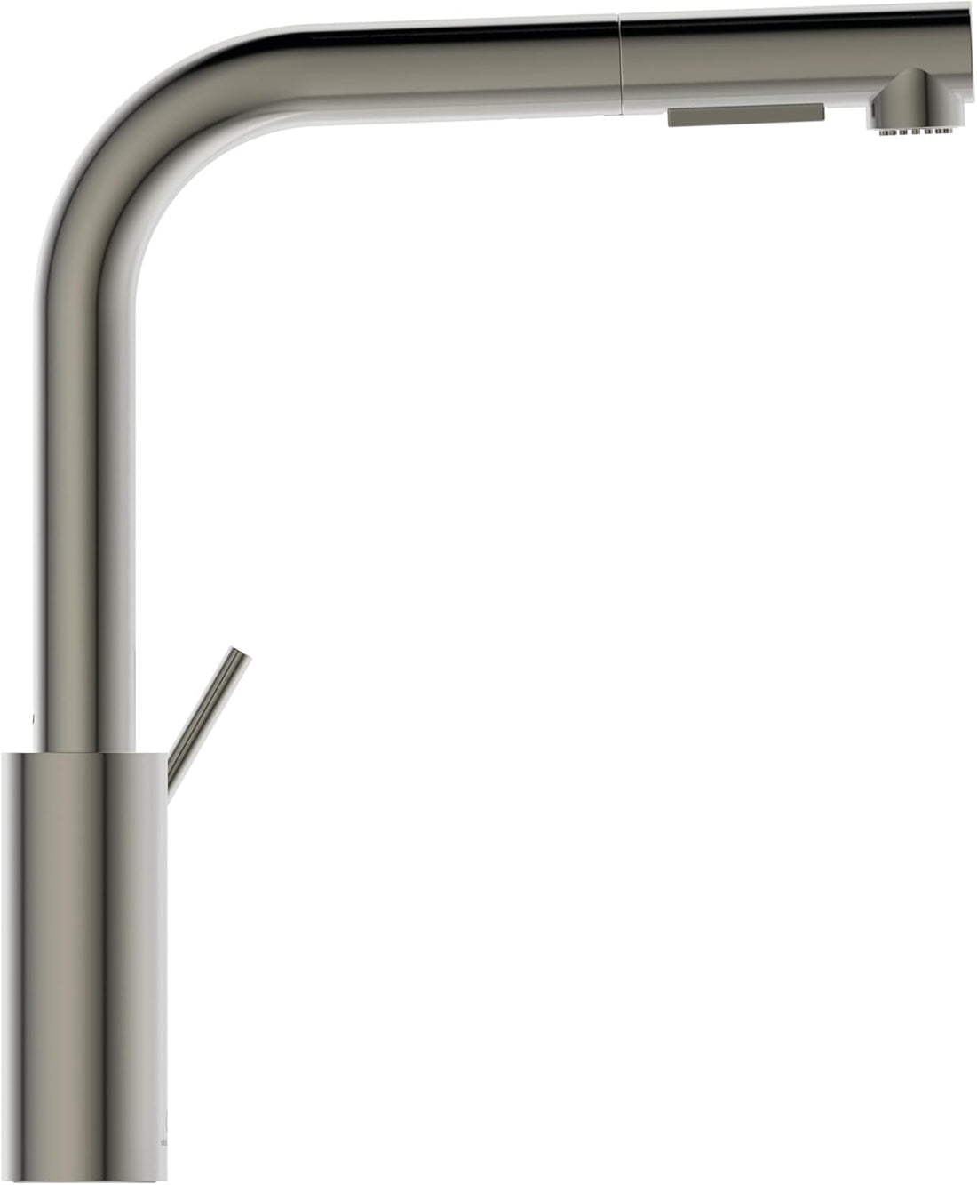 Miscelatore monocomando cucina Ideal Standard Gusto con doccetta estraibile Silver Storm
