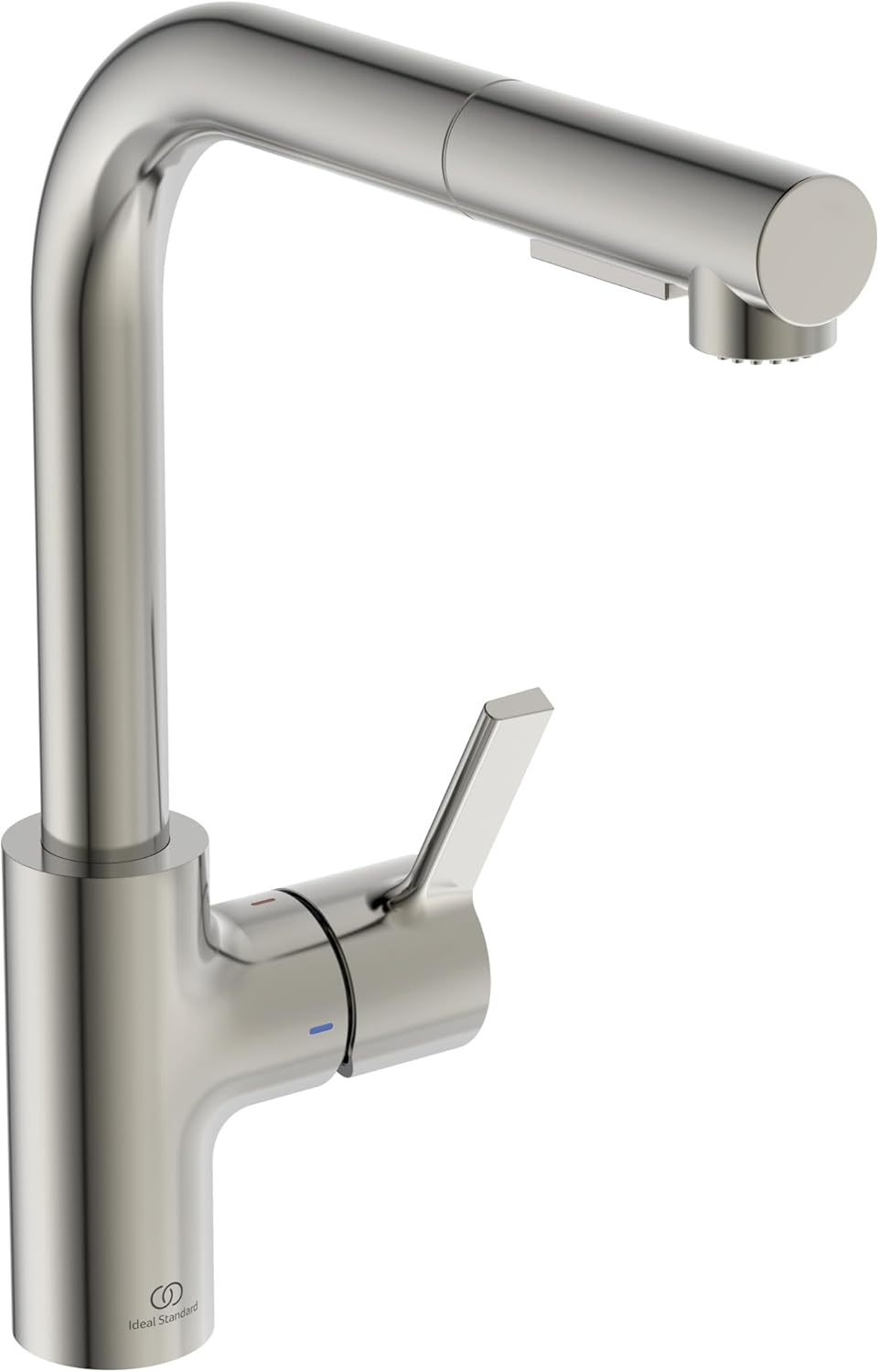 Ideal Standard Gusto miscelatore monocomando con bocca ad L tubolare per cucina