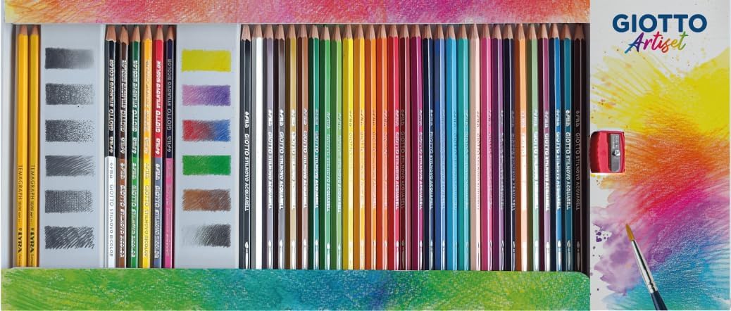 GIOTTO Artiset set artistico 65 pezzi colori assortiti qualità