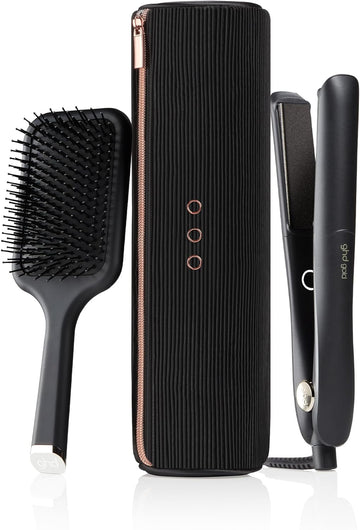 Piastra capelli GHD Gold Styler gift set design elegante nero