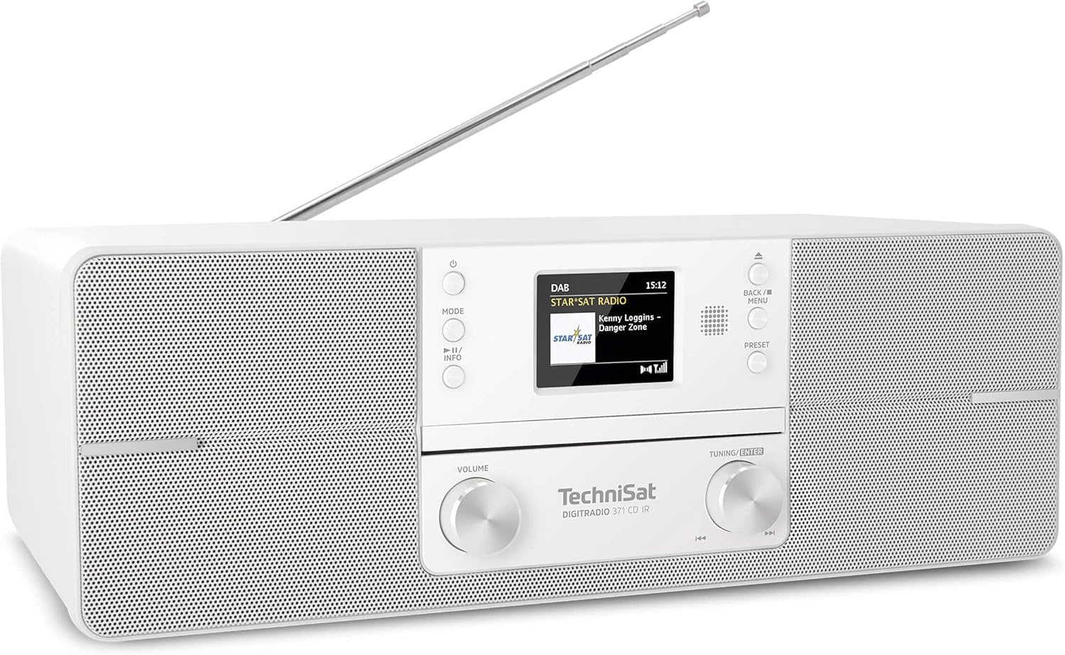 TechniSat DIGITRADIO 371 CD IR - Radio Internet Stereo DAB+ con Lettore CD, Bluetooth e Display a Colori - Image 5