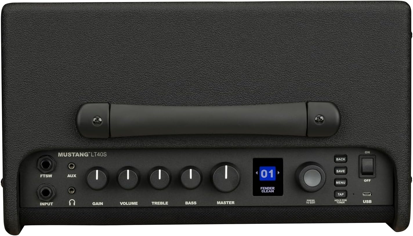 Amplificatore Fender LT40S modellazione dettaglio pannello controlli