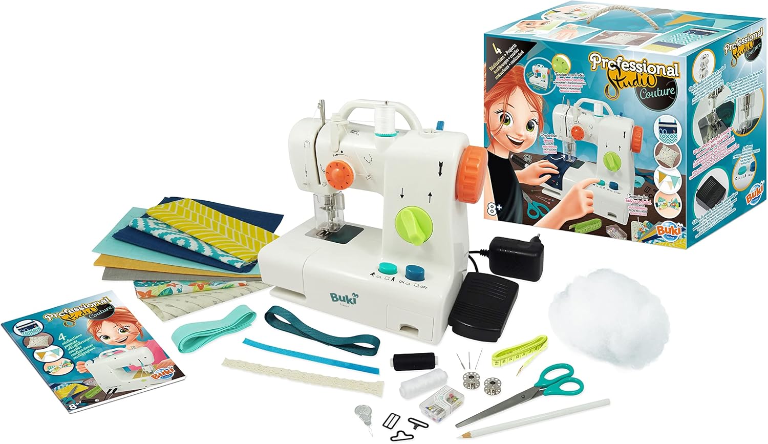 BUKI France Kit Cucito Educativo - Set Completo Giochi Creativi Bambini