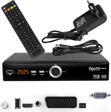 HD-Line 20900M decoder digitale preprogrammato Astra Hotbird Türksat