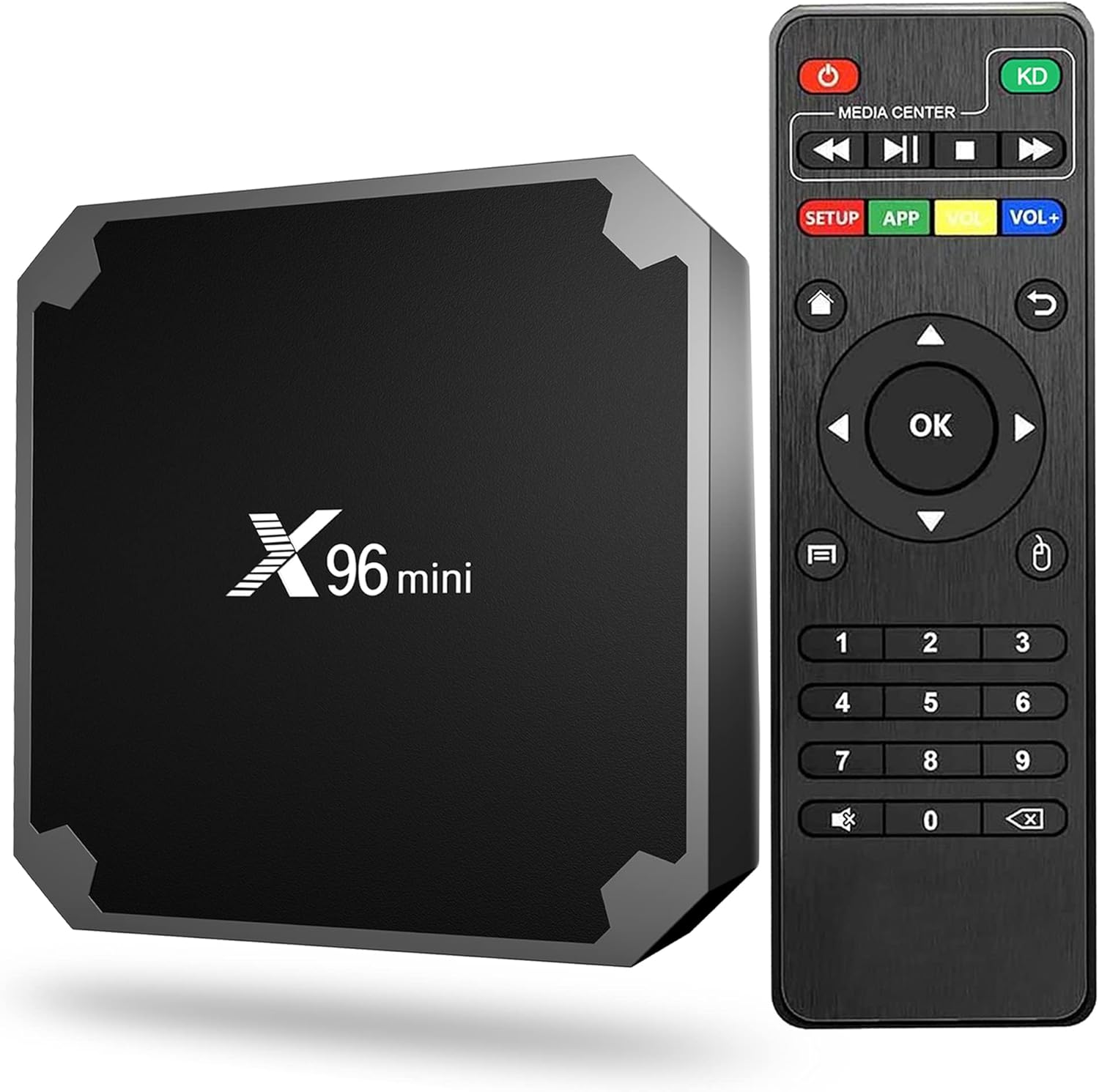 Android TV Box X96 Mini 1GB RAM 8GB ROM per intrattenimento domestico