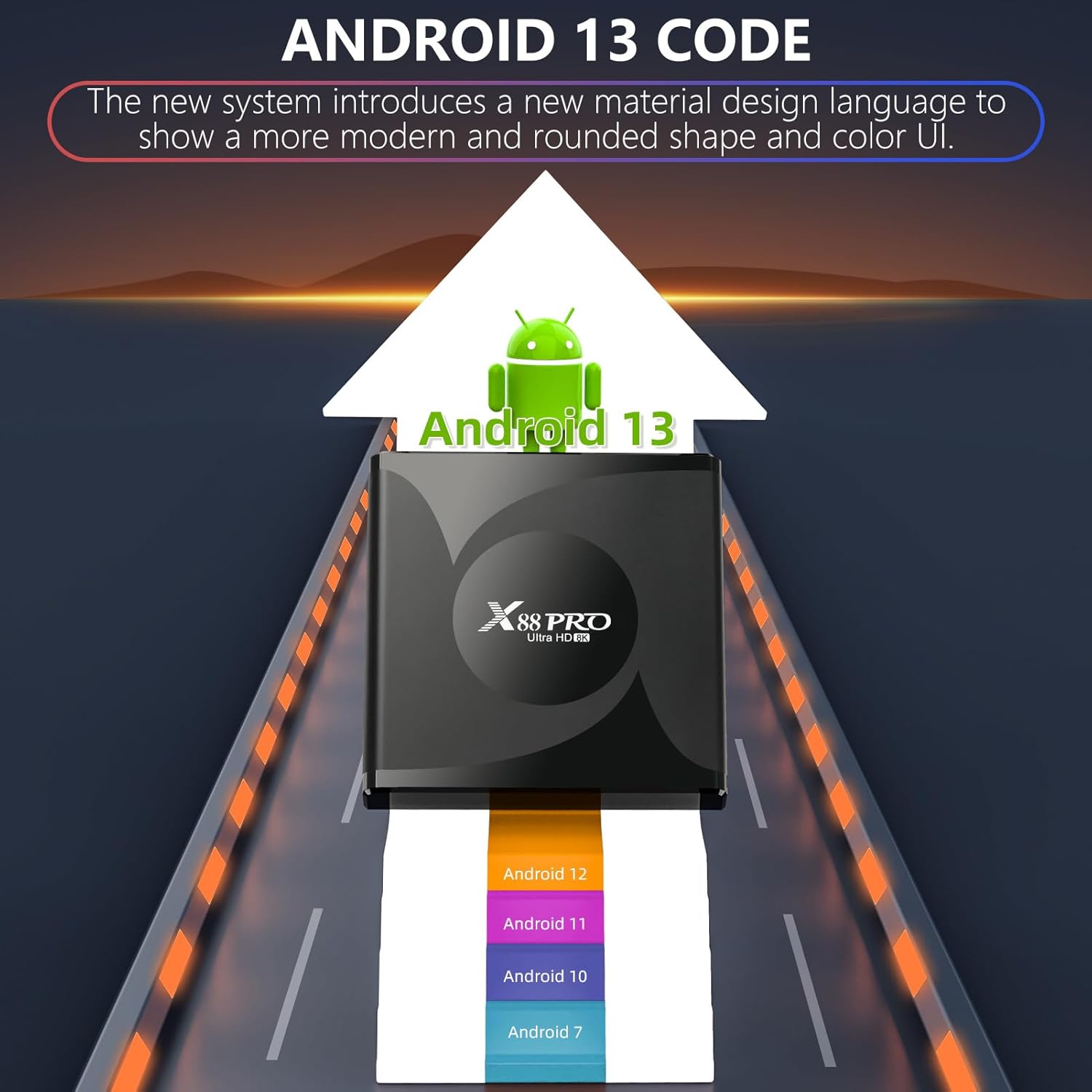 TV Box Android WEILY con WiFi 6 e Bluetooth 5.0 - Dispositivo streaming verificato