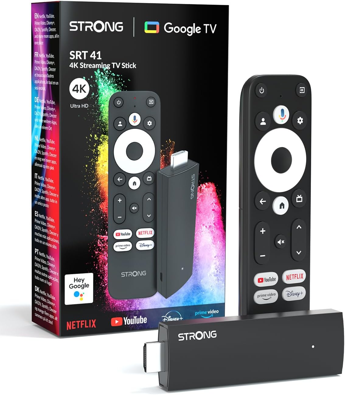 STRONG SRT41 streaming stick 4K confezione e accessori