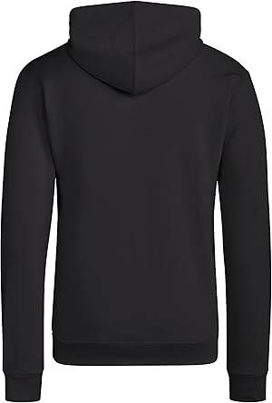 Adidas felpa nera con cappuccio abbigliamento sportivo maschile 2XL