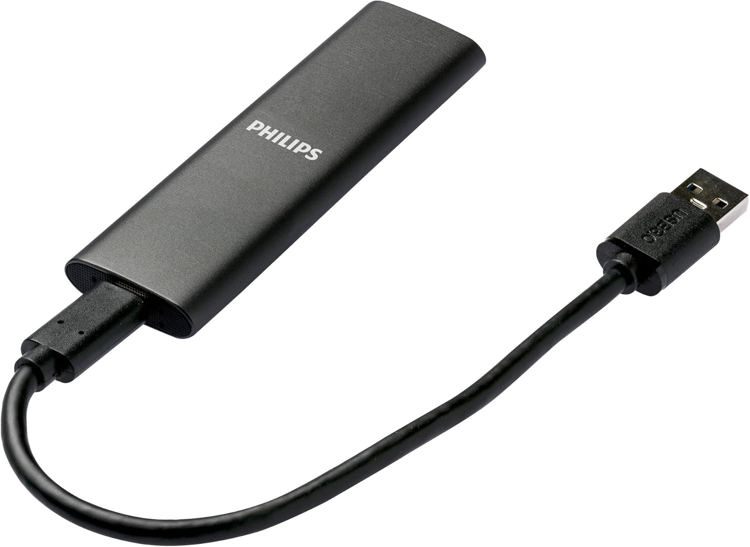 Philips SSD Esterno 500GB USB-C design ultra sottile in alluminio