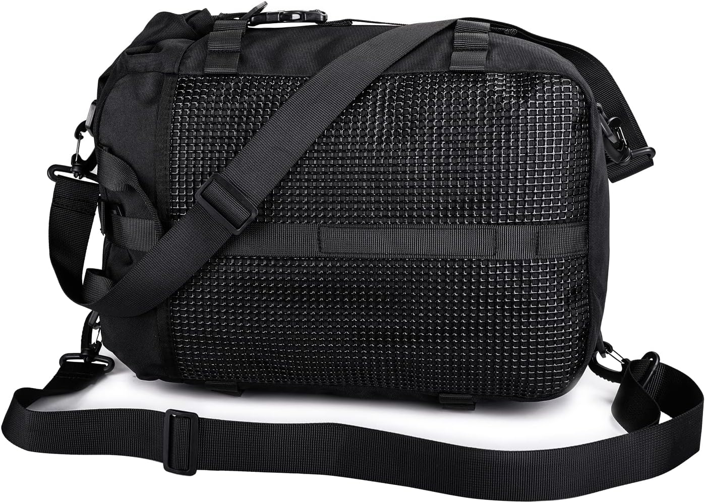 Rhinowalk borsa moto 20L multifunzione nera per sella e portapacchi