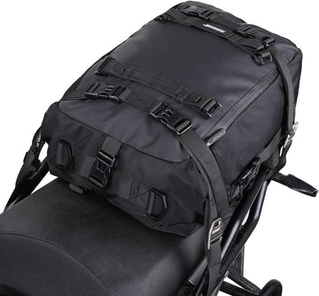 Accessorio moto Rhinowalk borsa sella touring 20L nero