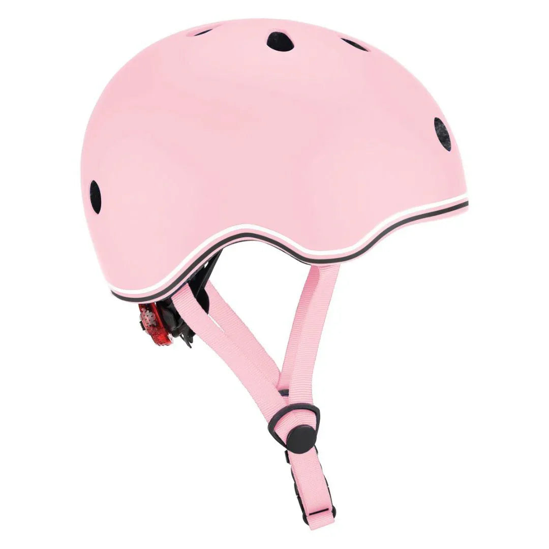 Globber casco bici bambino junior rosa pastello taglia XXS/XS