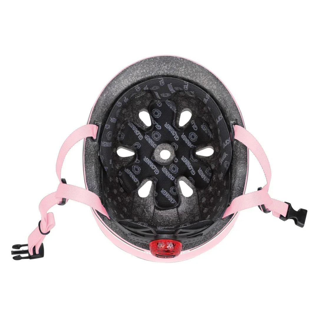 Casco Globber protezione ciclismo bambini 45-51 cm rosa