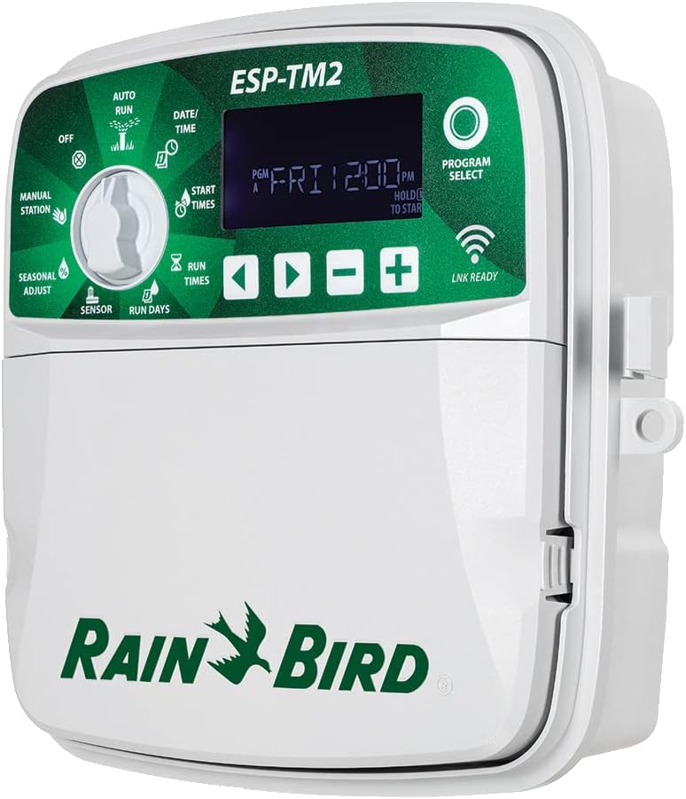 Programmatore Rain Bird 6 stazioni per gestione giardino automatica
