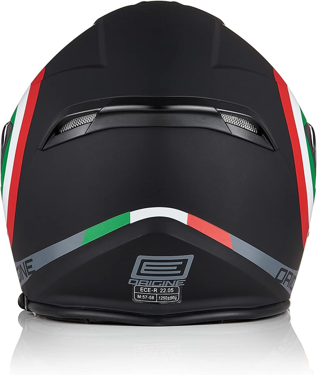 Casco Jet ORIGINE Italy 2.0 Matt Black taglia M con doppia visiera omologato ECE
