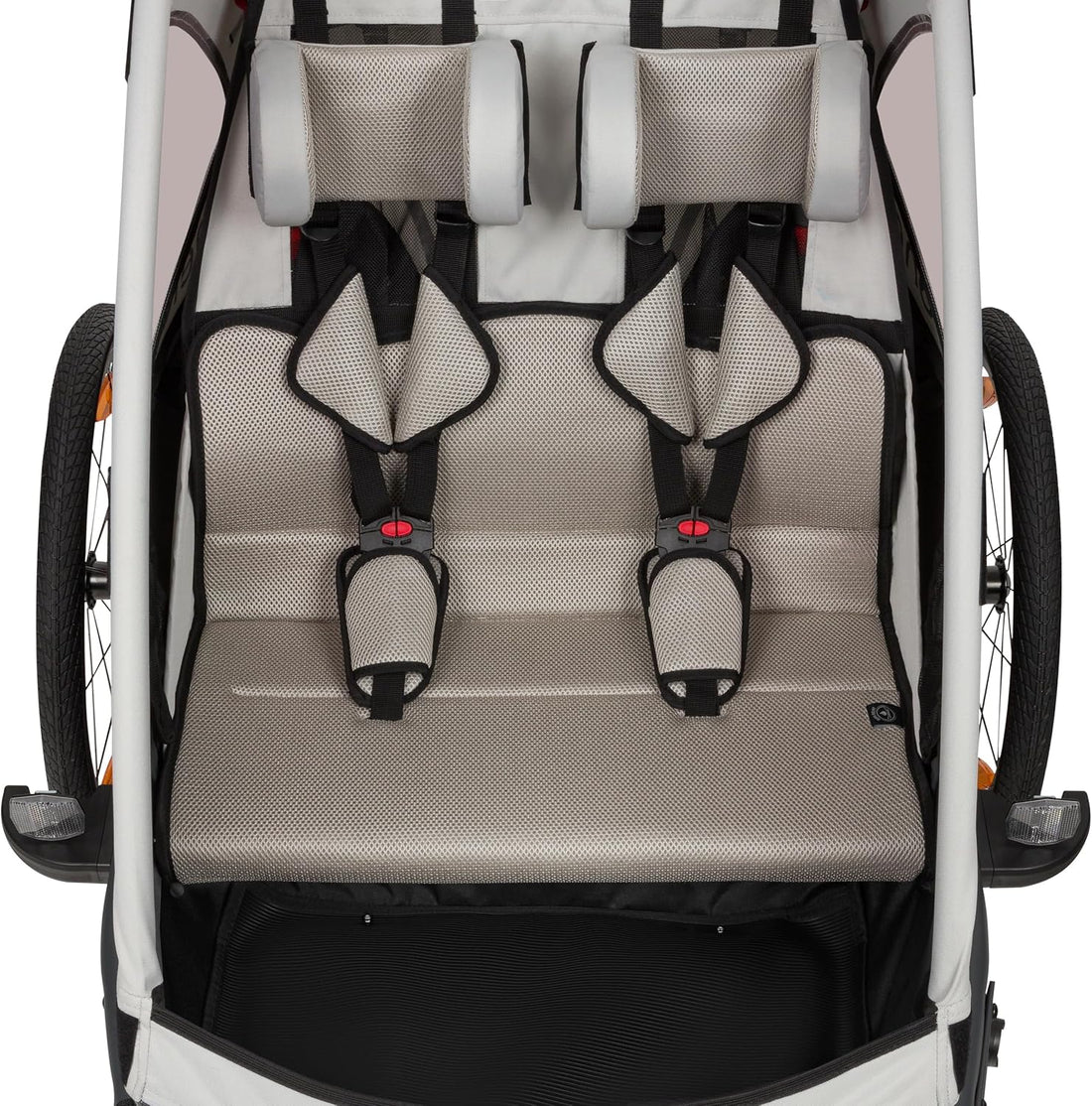 LIONELO CAMA Rimorchio Bici 2in1 con Passeggino per Bambini di qualità