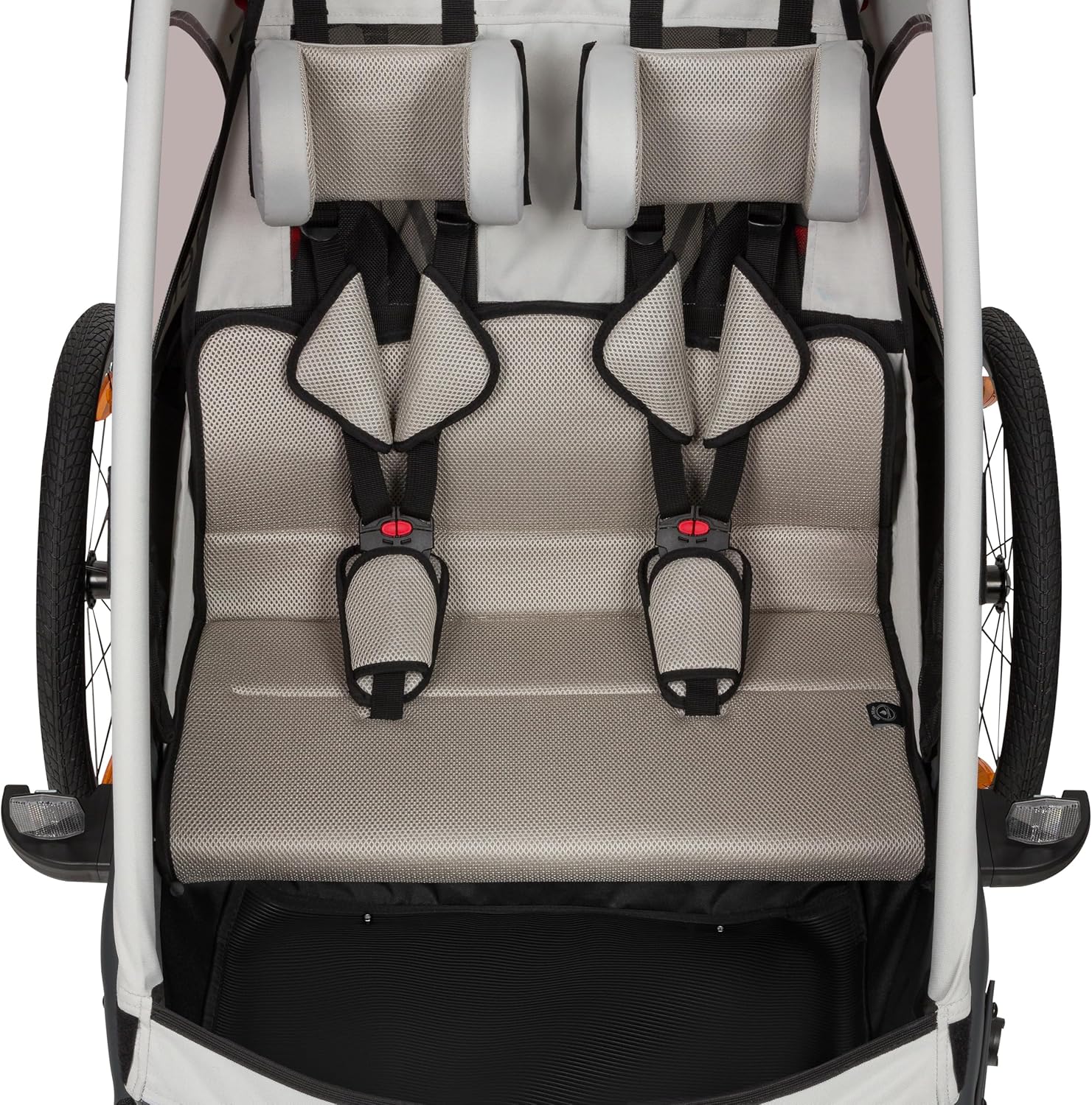 LIONELO CAMA Rimorchio Bici 2in1 con Passeggino per Bambini di qualità