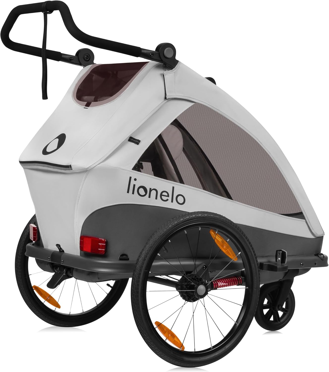 Passeggino 2in1 LIONELO CAMA con tettuccio impermeabile e ruote grandi