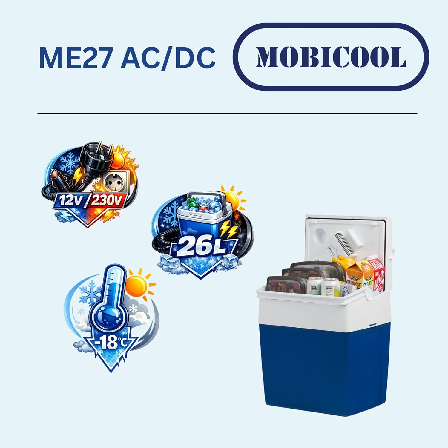 Refrigeratore Portatile Mobicool Dettaglio