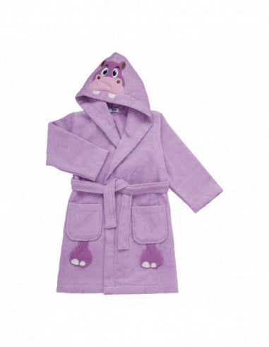 Chicco Accappatoio Ippopotamo Rosa 24M+ per bambini - Baby Care